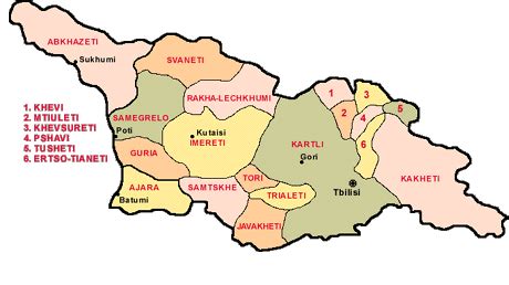 Regions of Georgia