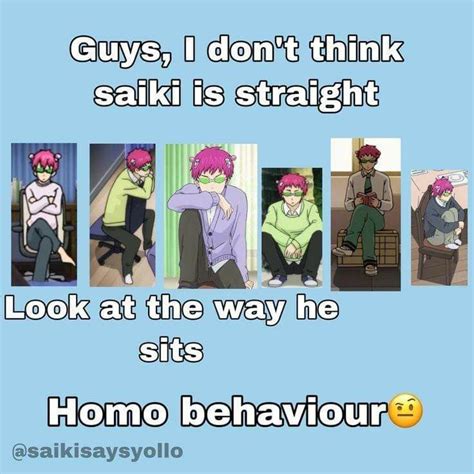 Pin by Oli [49%] on Saiki K | Saiki, Jojo anime, Anime