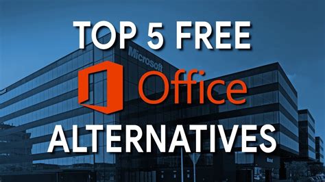 Top 5 FREE Microsoft Office Alternatives | Microsoft office, Microsoft, Office programs