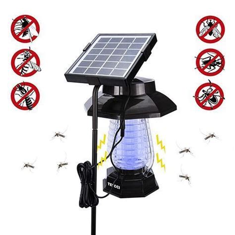 TESCCI Solar Powered Bug Zapper | #1. Gardening Blogs 2021|Poulan Leaf Blower|Best Cantilever ...