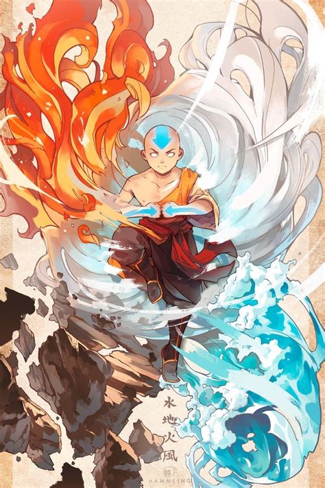 Four Elements One Avatar | Avatar picture, Avatar the last airbender art, Avatar cartoon