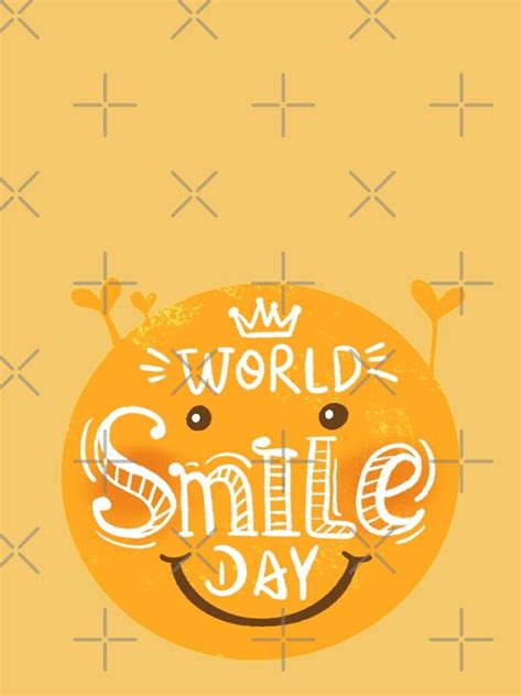 "Happy World Smile Day Smiley World Smile Day" iPhone Case for Sale by clipartees | Redbubble