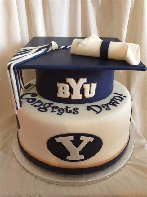 Sugar Love Cake Design: BYU Graduation Cake