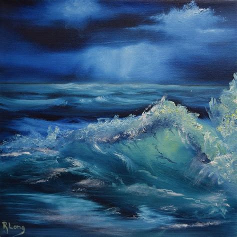 Night Watch | Ocean artwork, Ocean inspiration, Sea painting