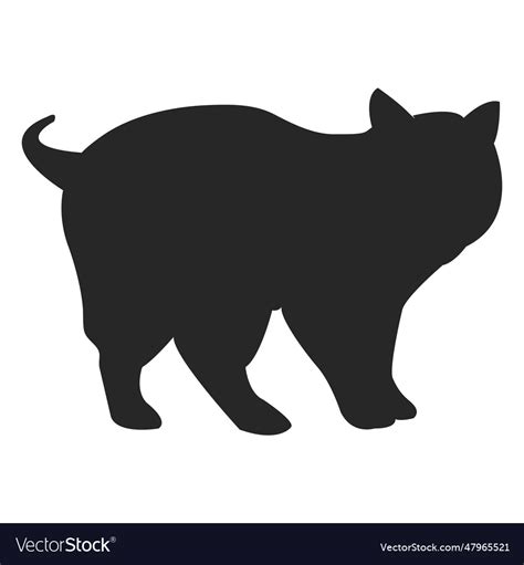 Cat walking 1 Royalty Free Vector Image - VectorStock