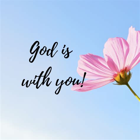 God Is With You