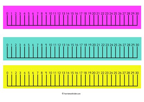 Number line 0-30 - Printable Teaching Resources - Print Play Learn