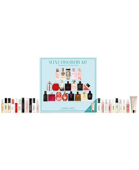 Created For Macy's 21-Pc. Fragrance Sampler Set For Him & Her, Created for Macy's - Macy's