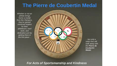 The Pierre de Coubertin Medal by Tradies Club on Prezi