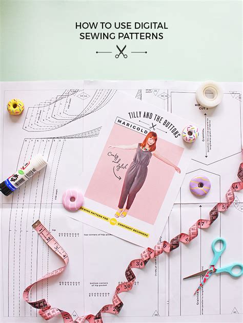 Tilly and the Buttons: How to Use Digital Sewing Patterns