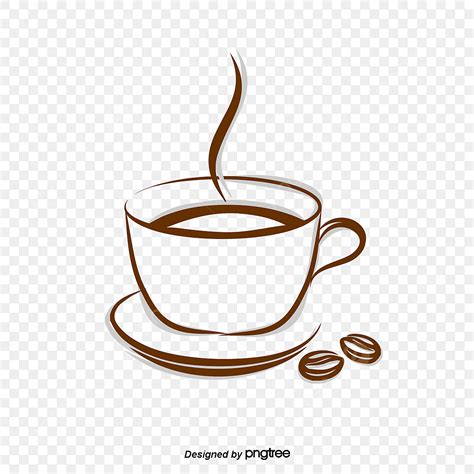 Blank Coffee Cup Vector Design Images, Vector Cup Of Coffee, Cup Clipart, Coffee, Creative ...