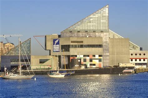 National Aquarium and Inner Harbor, Baltimore, Maryland Editorial Photo - Image of aquarium ...