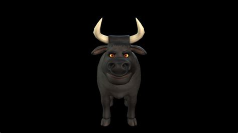 Bull animation 3D model - TurboSquid 1705724