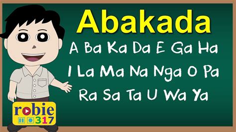 Abakada Song (Tagalog Nursery Rhymes) | Learn Old Filipino Alphabet...