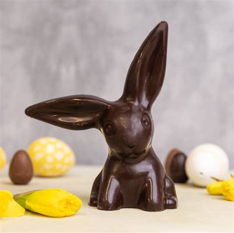 Solid Dark Chocolate Bunny By Cocoa Loco