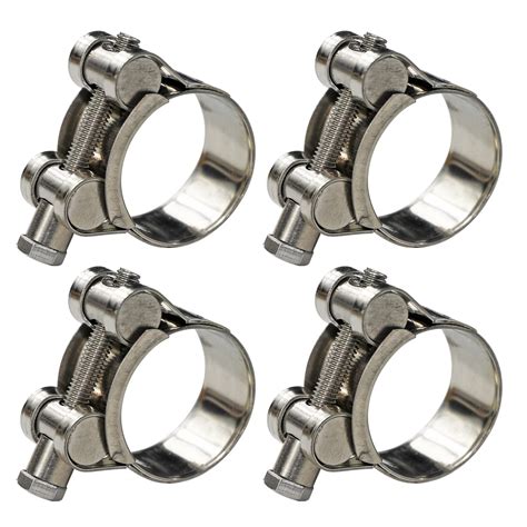 Amazon.com: AKIHISA T-Bolt Hose Clamps,304 Stainless Steel Heavy Duty ...