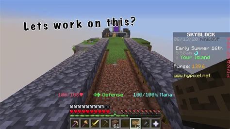 Melon Farm Hypixel Skyblock - YouTube