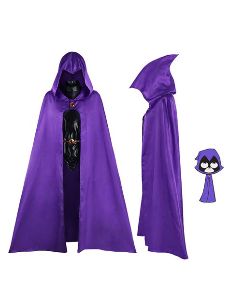 DC Comics Teen Titans Raven Cosplay Costumes - Costumeslive.com