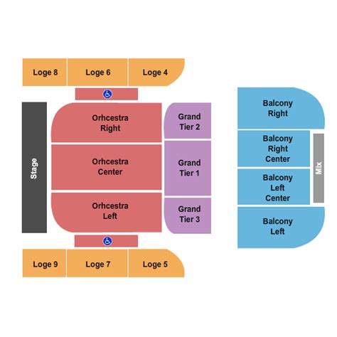 Springfield Symphony Hall Seating Chart | Springfield Symphony Hall ...