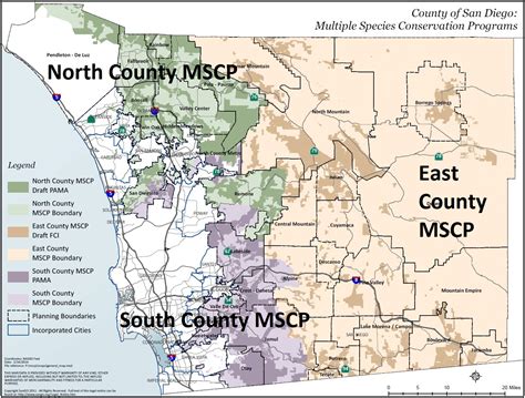 North County San Diego Map - Maping Resources