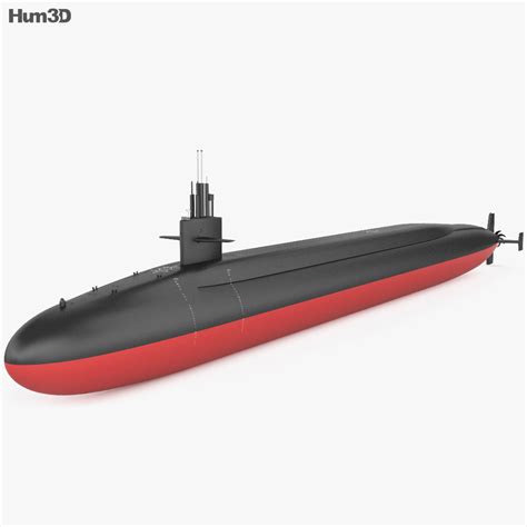 Ohio-class submarine 3D model - Ship on Hum3D