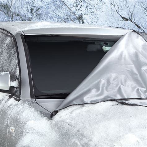 Weathershield Windshield Wrap - Car Snow Cover - All Weather Magnetic ...