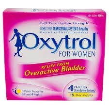 Oxytrol For Women Overactive Bladder Patches - 4ct