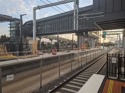 West Footscray Station (Platform 1 Looking UP) | Taken Decem… | Flickr