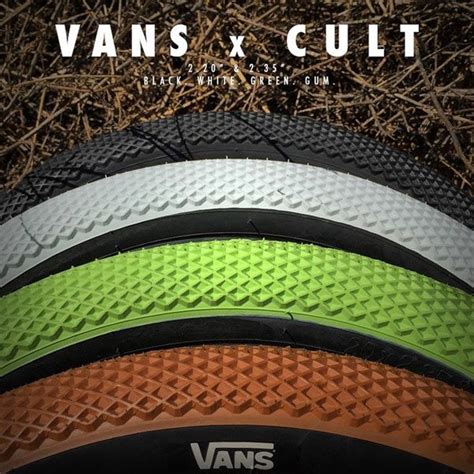 Product: Cult X Vans - Colored Tires Out Now