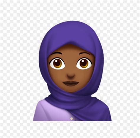 New Emoji Hijab - Hijab Emoji, HD Png Download - 750x750(#6236666 ...