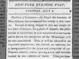 Louisiana Purchase - Topics on Newspapers.com