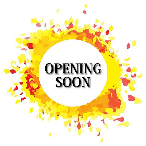 Opening Soon Banner Vector PNG Images, Opening Soon Banner Vector ...