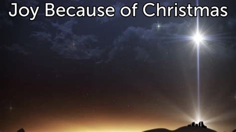 Joy Because of Christmas - Logos Sermons