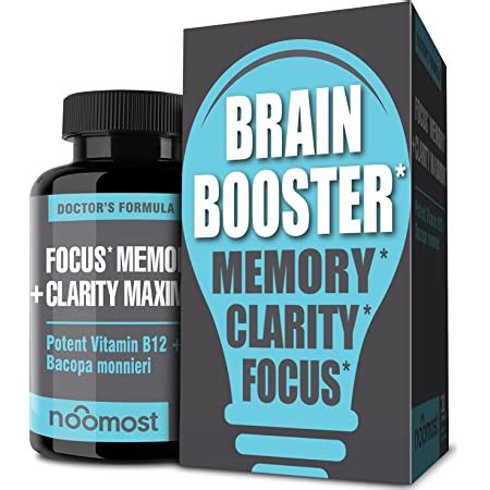 Amazon.com: Brain Supplement for Focus, Memory, Clarity, Energy Work as ...