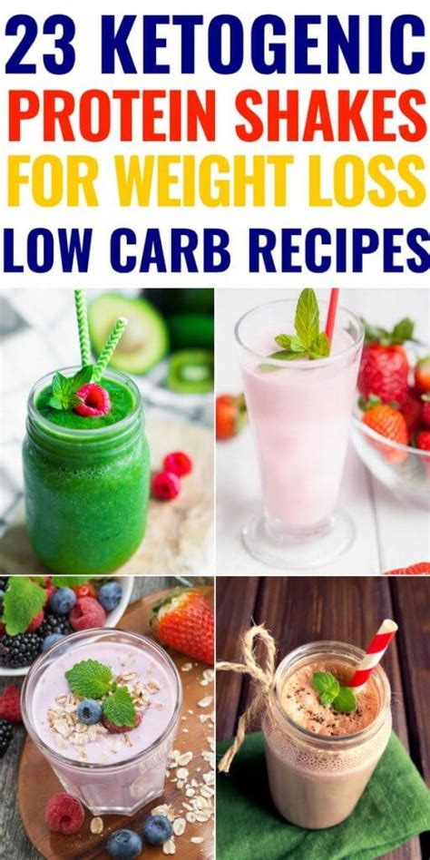 The top 25 Ideas About Low Carb Protein Shake Recipes for Weight Loss ...