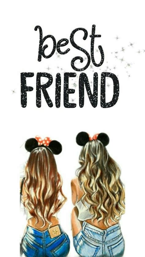 Dis pin si cute bff 👯‍♀️ | Cute bff pictures, Best friend drawings ...