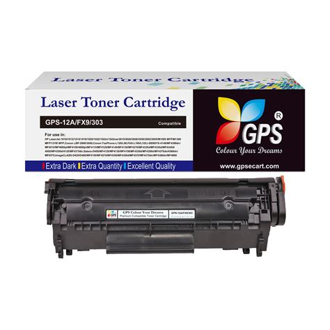 GPS Colour Your Dreams! Toner for 12A / Q2612A Cartridge Compatible for hp 1020plus, M1005, 1018 ...