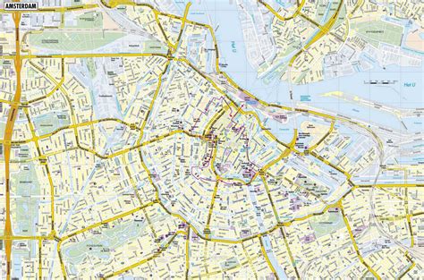 Amsterdam City Map City Of Amsterdam Map Netherlands 54340 | Hot Sex ...