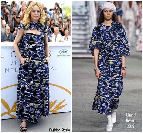 Vanessa Paradis In Chanel @ ‘Knife + Heart (Un Couteau Dans Le Coeur)’ Cannes Film Festival ...