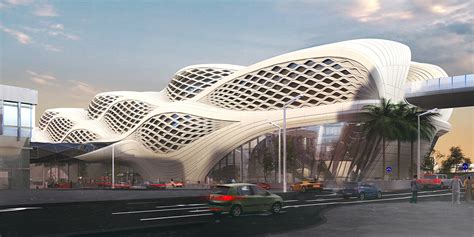 King Abdullah Financial District (KAFD) Metro Station – Zaha Hadid ...