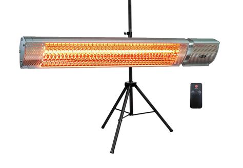 Wall mounted Infrared heaters with Tripod IP65 | Patio Heaters