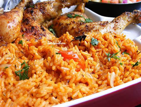 Barbecue chicken with jollof Peacock rice Peacock® Rice