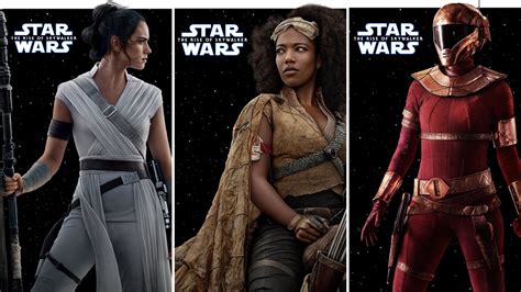 'Rise of Skywalker': Character Posters Reveal New Faces, Familiar Heroes