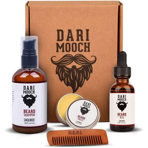 Buy Dari Mooch White Starter Beard Grooming Kit At Best Price - GrocerApp