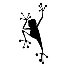 Frog Stencil | Free Stencil Gallery