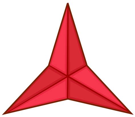 Red 3 Pointed Star Logo - LogoDix