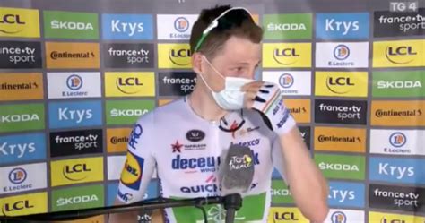 Irish cyclist Sam Bennett breaks down in tears after historic Tour de France stage victory | The ...