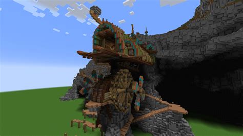 WIP of the Isle of Berk in Minecraft : r/httyd