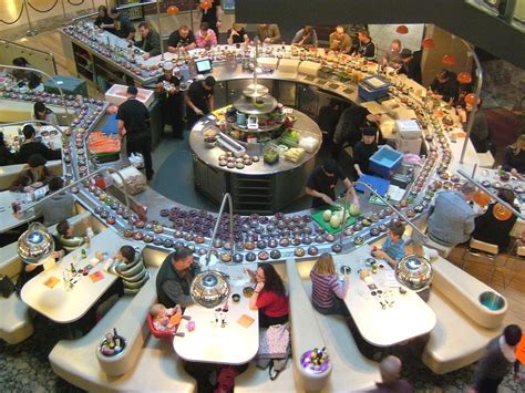 Sushi Carousels and the Future of Contact-Free Dining - Gastro Obscura