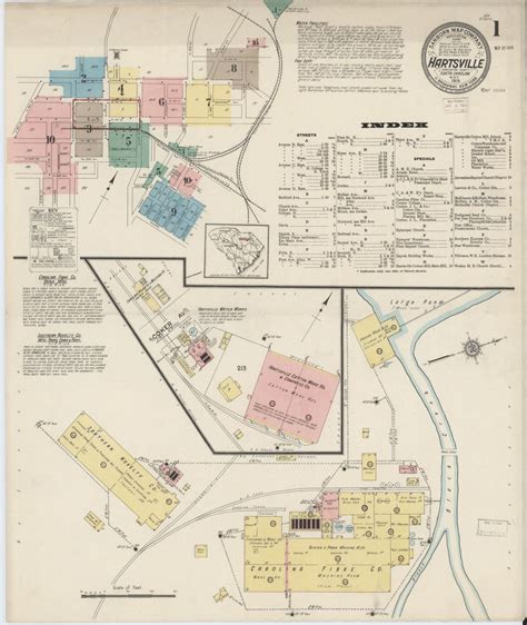 Map, Available Online, Hartsville | Library of Congress